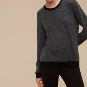 Wilfred Berri T long sleeved grey/black size M